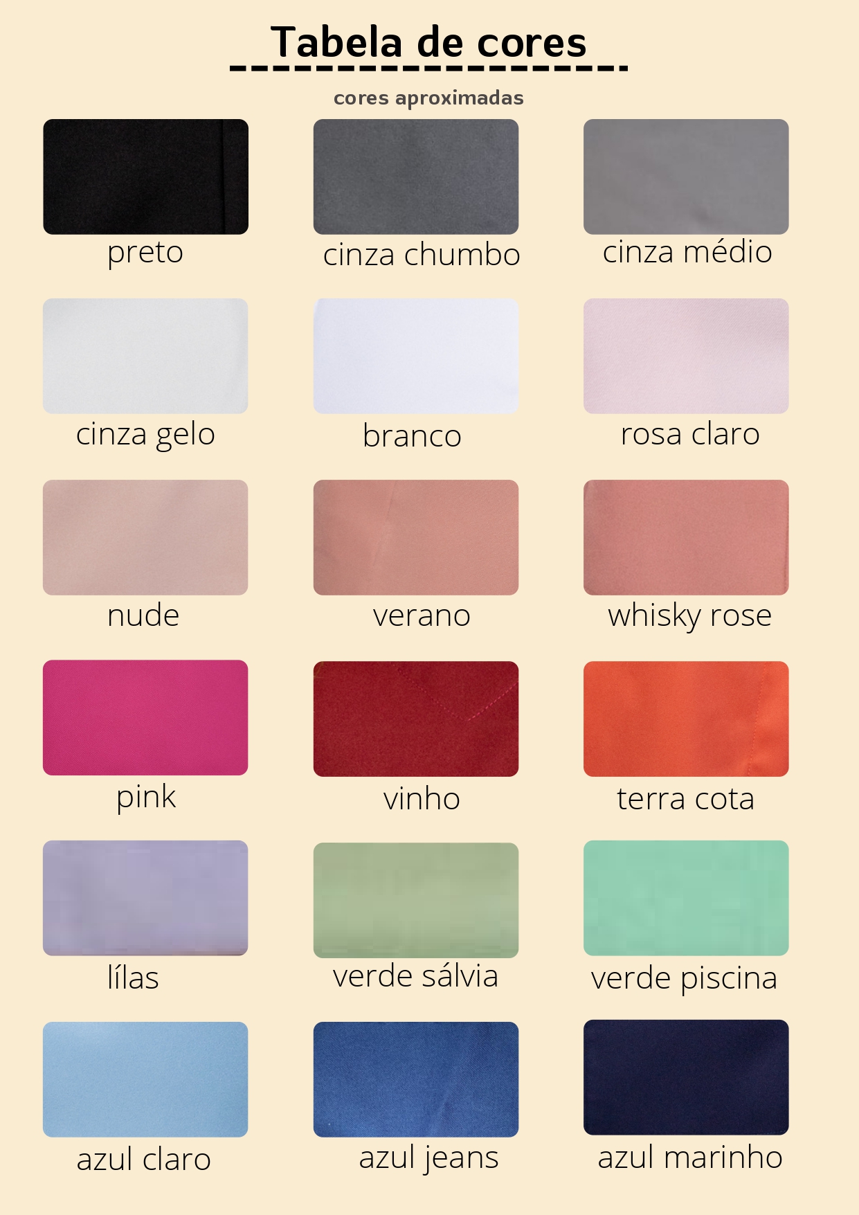 Guia de cores